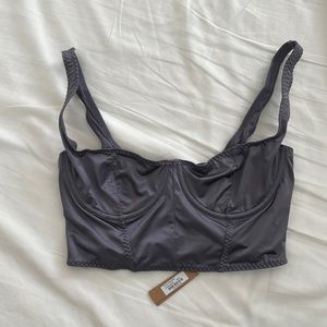 Skims Stretch Satin Corset